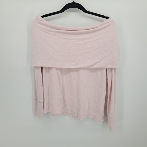 Lilly pulitzer Womens small pink Belinda pullover off shoulder long sleeve - Picture 9 of 10